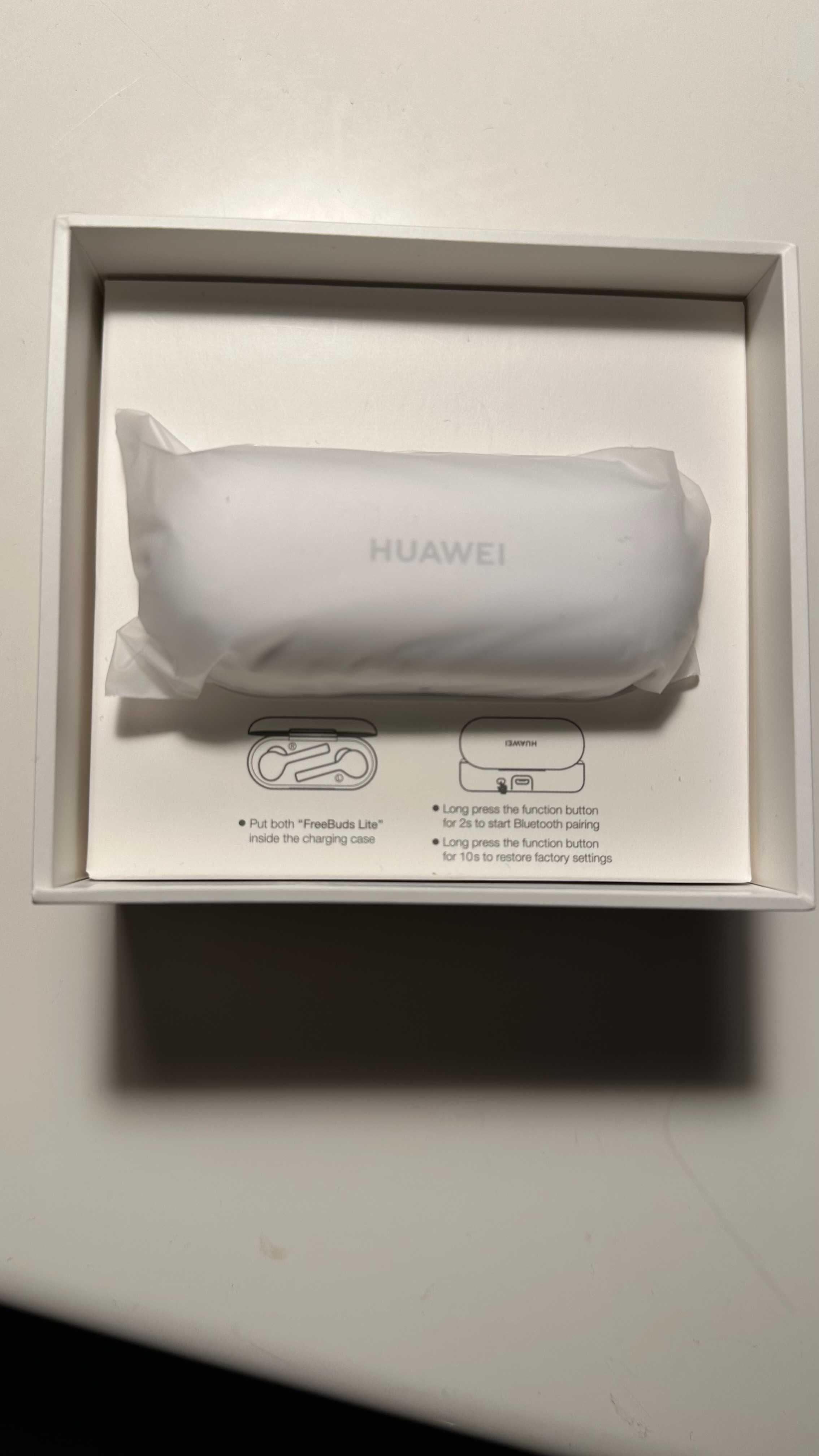 Słuchawki bezprzewodowe Huawei Free Buds Lite CM-H1C white - 112 zł