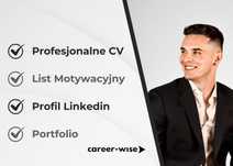 Profejsonalne CV , Portfolio , konto LinkedIn , List Motywacyjny