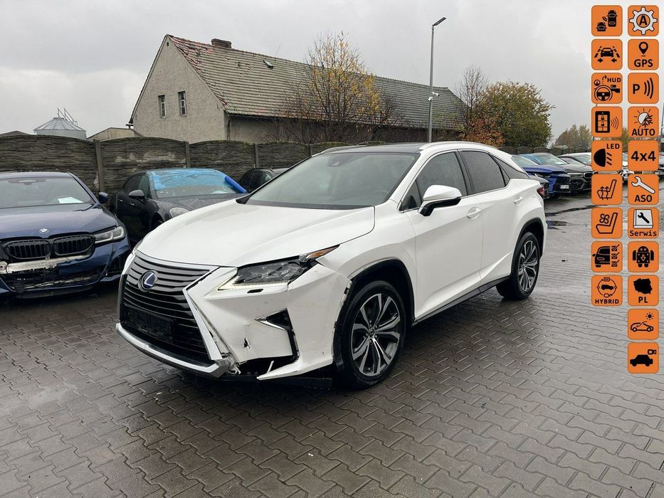 Lexus RX RX450H AWD Hybryda Skóra Podgrzewanie Wentylacja Kamera 313KM