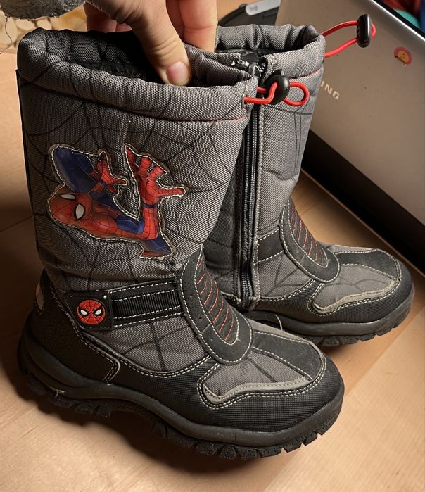 Buty zimowe/ sniegowce Spiderman
