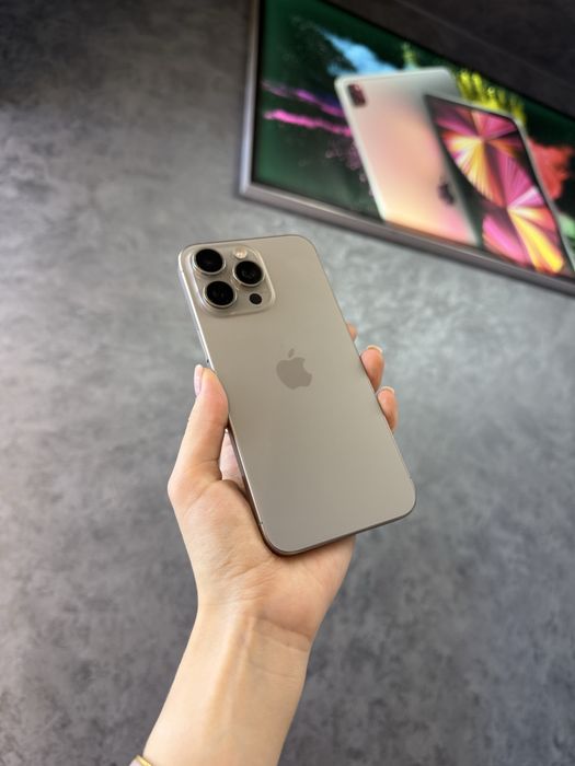 Б/у IPHONE 15Pro Max 512 Natural Titanium Neverlock Костюшка,5 igrand