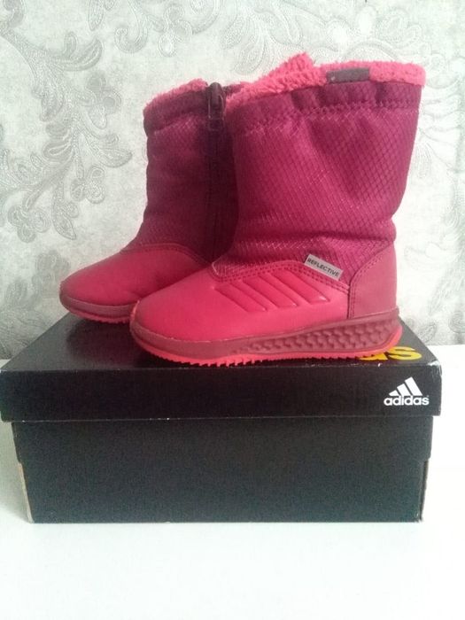 Детские сапожки для девочки Adidas 23 p
