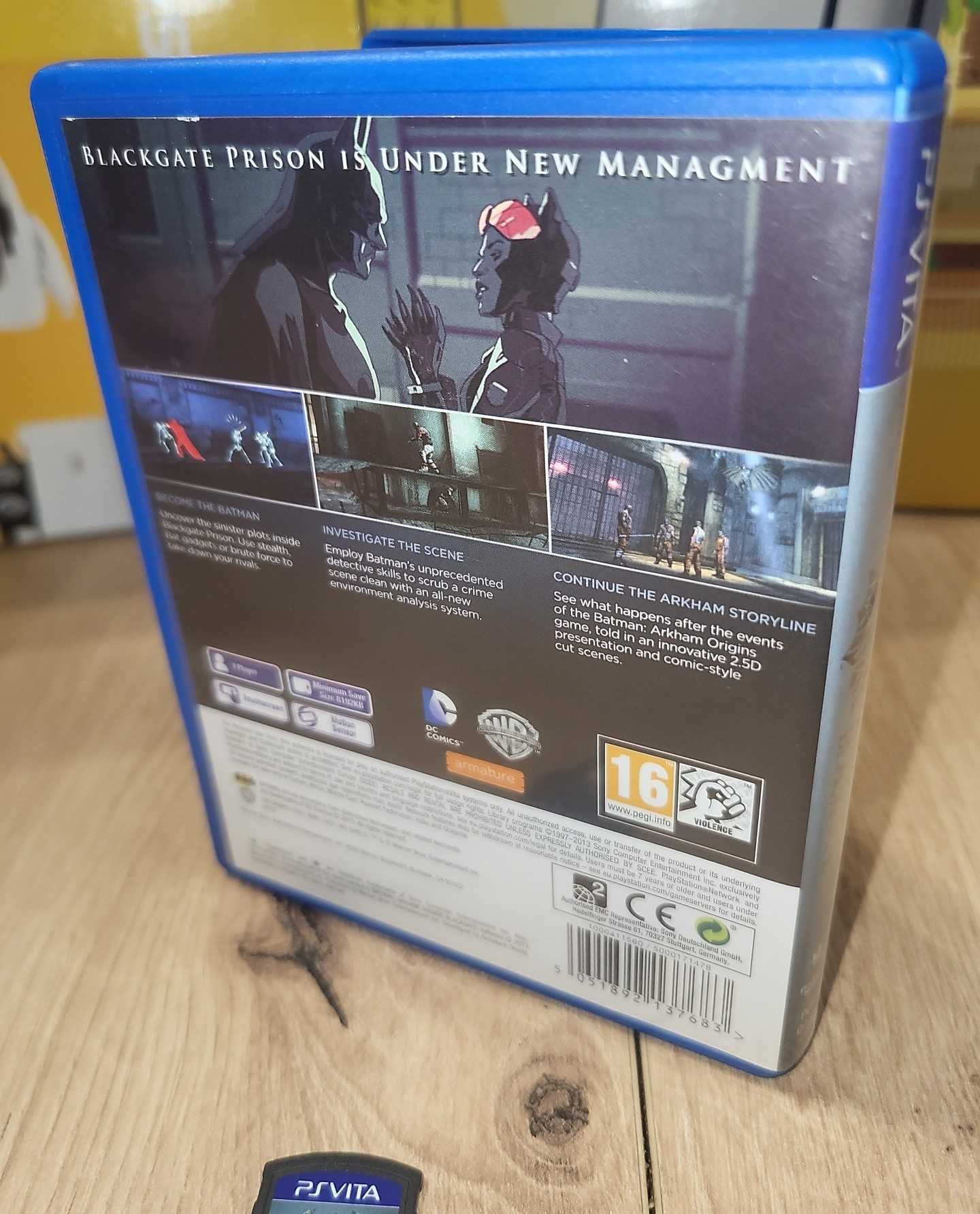 Gra Batman Arkham Origins Blackgate - Playstation PS VITA - Komplet