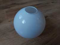 Klosz szklany - biały - kula - średnica 14cm