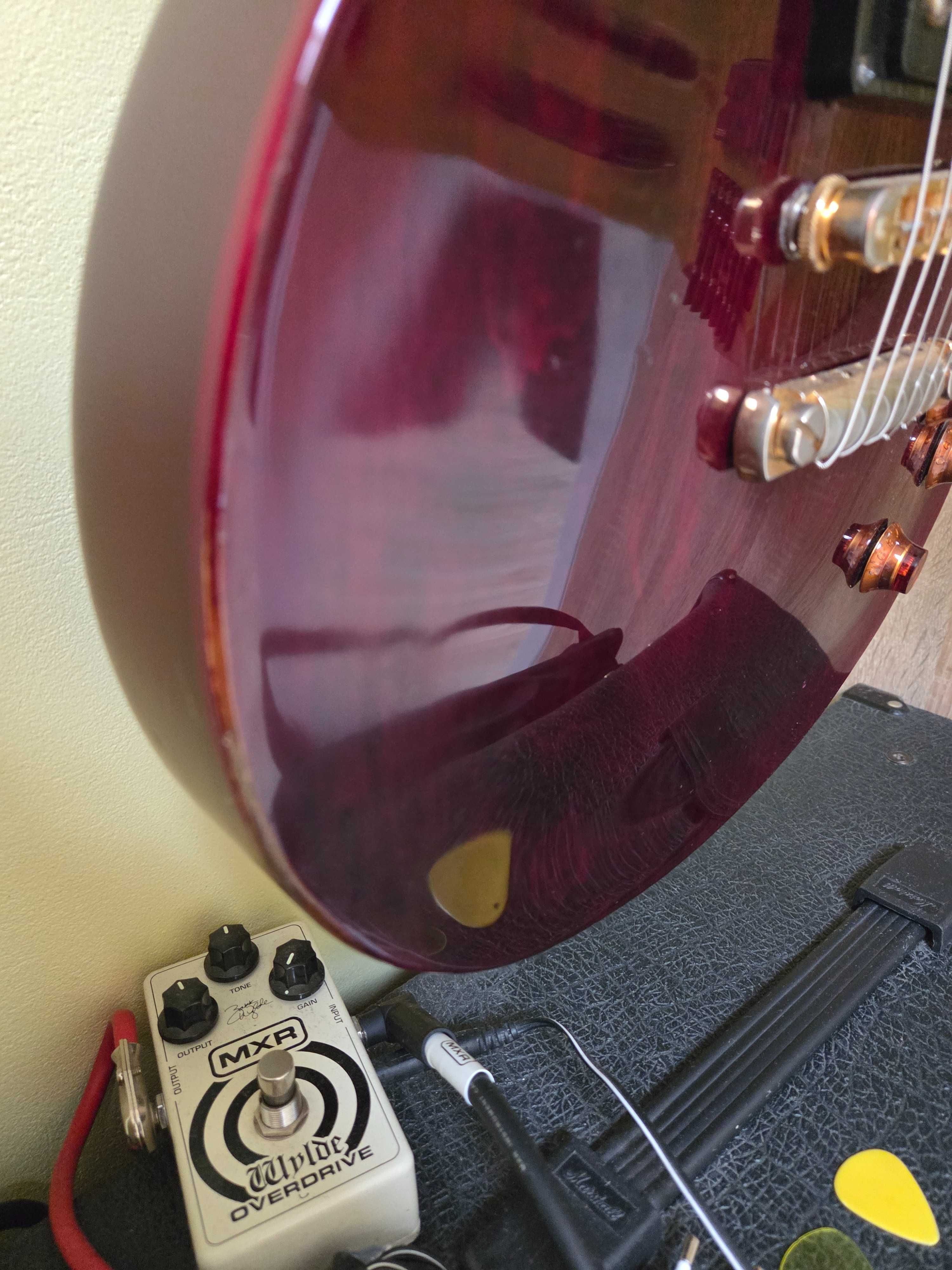 gibson lespaul studio wine red 1991