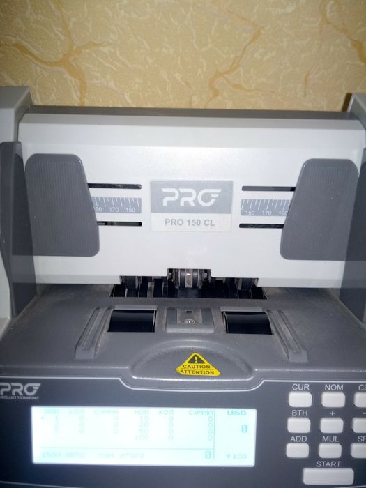 Счётчик банкнот PRO 150 CL, применялся 2 раза, состояние идеальное.