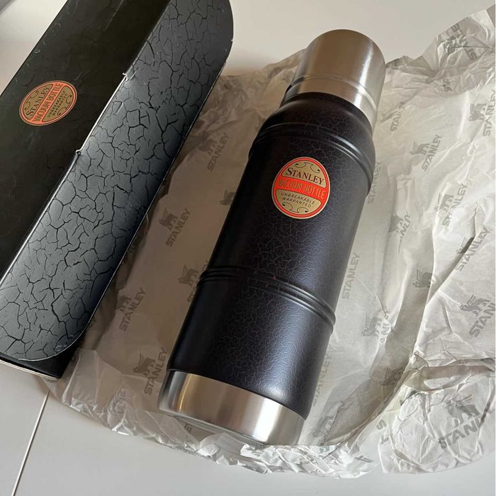 Термос Stanley Milestones Thermal Bottle 1л Black Patina