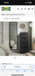 Espelho Preto IKEA NISSEDAL