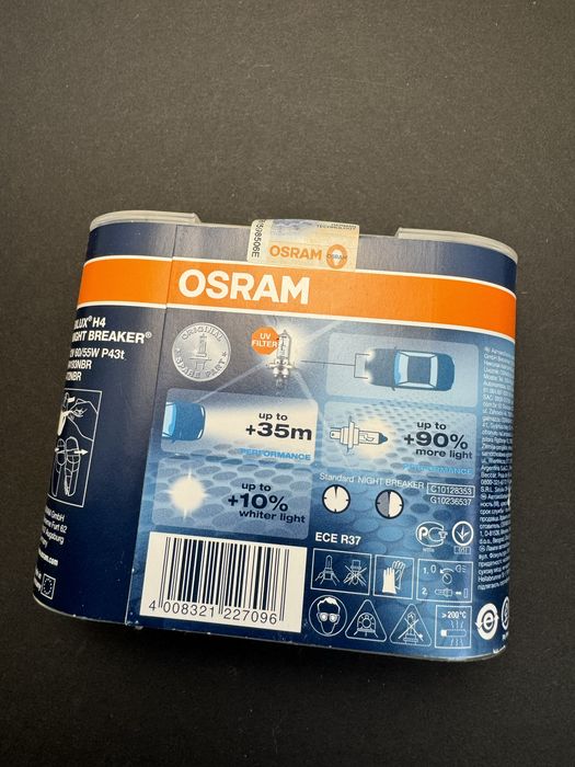 Osram H4 60/55 night breaker