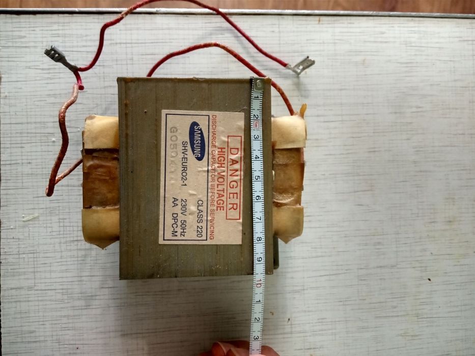 Трансформатор від мікроволновки фірми Samsung