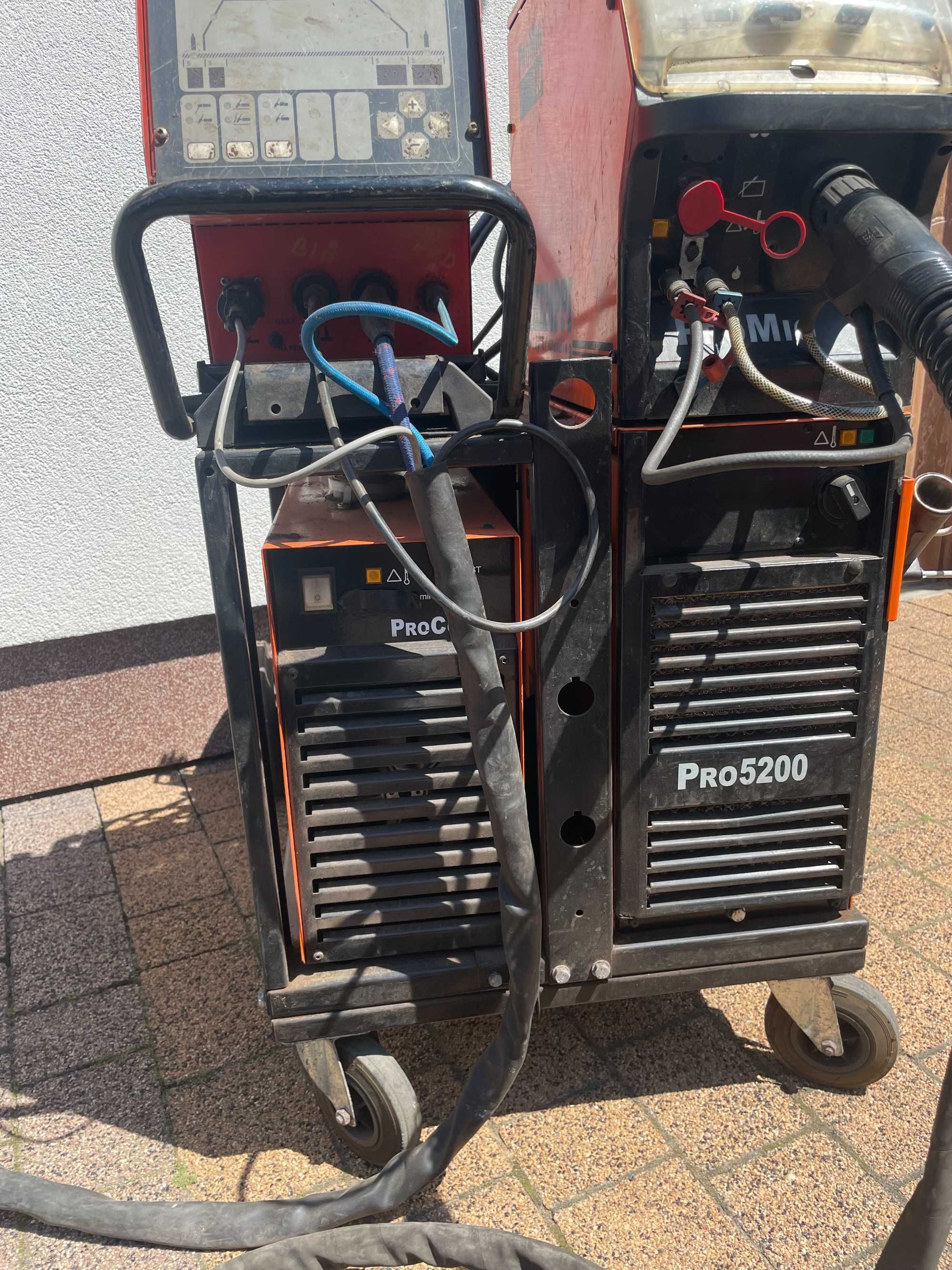 Spawarka migomat proTIG Kemppi pro evolution 5200 panel MXE puls