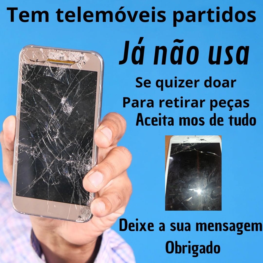 Quer doar telemóveis avariados ou partidos