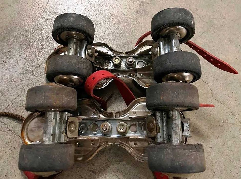 Patins vintage anos 70 ajustáveis