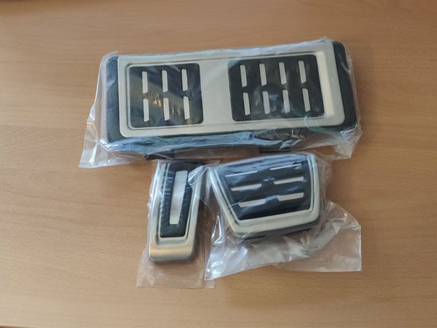 Capas Pedais + Apoio VW Golf 7 Passat B8 Audi A3 Seat Leon Skoda NOVO