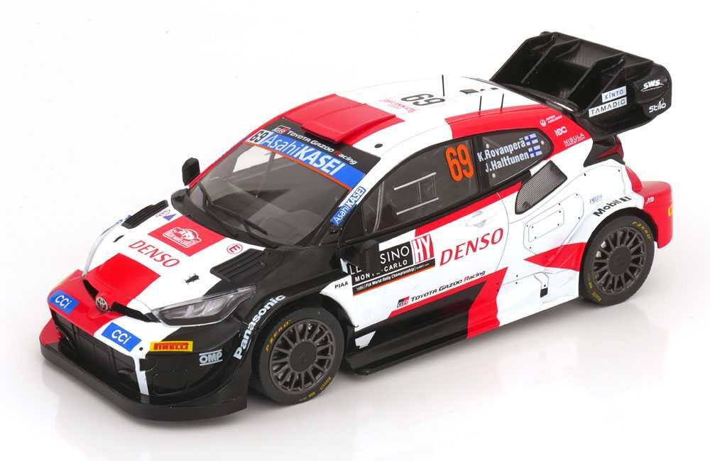 Toyota Yaris WRC Monte Carlo 2023 - Ixo 1/18