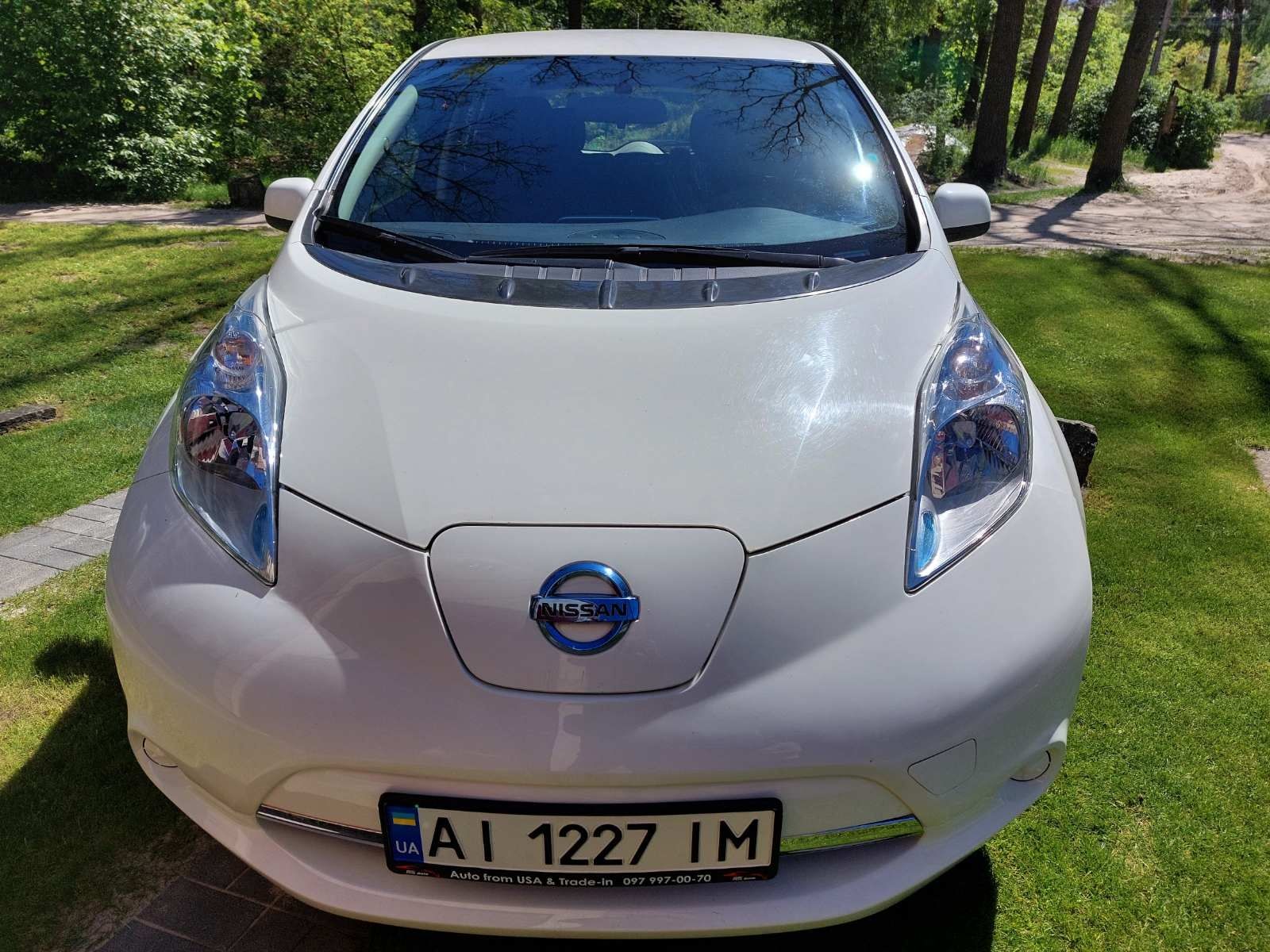 NISSAN Leaf. Elektro Car. 2016.