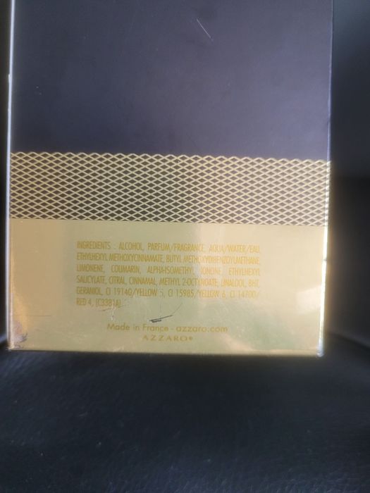 Perfum AZZARO wanted by night nowy