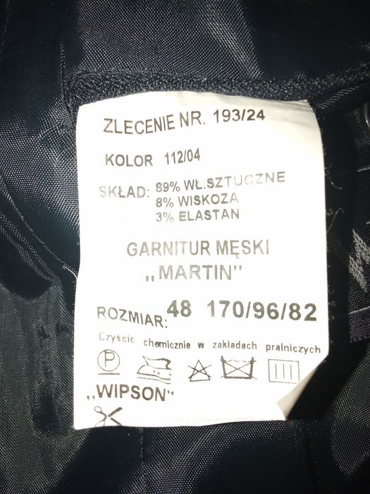 Marynarki męskie rozmiar m/l