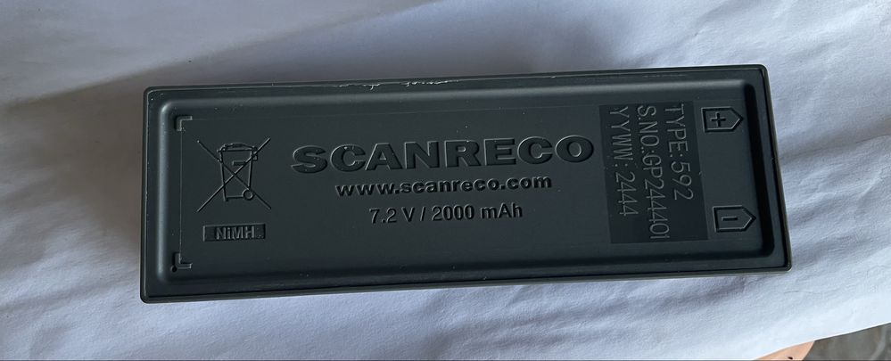 Bateria 592 SCANRECO