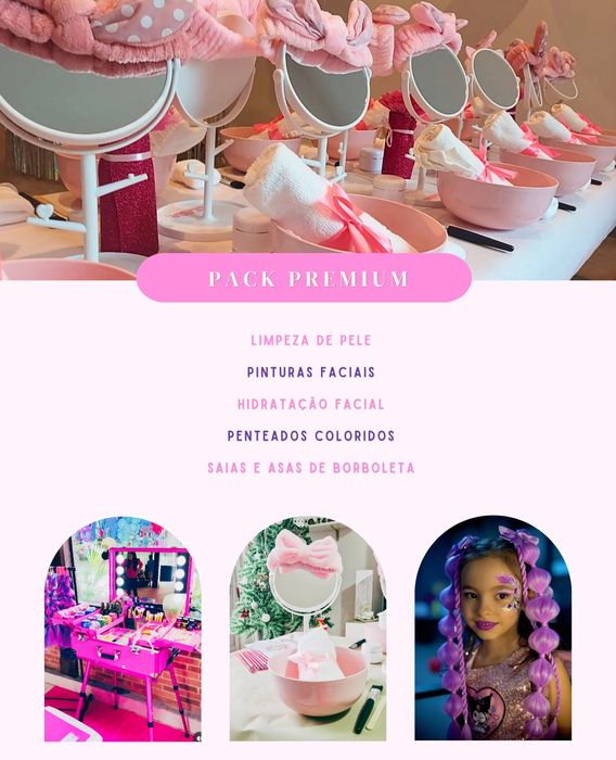 Pinturas Faciais - Festas de Spa - Mascotes