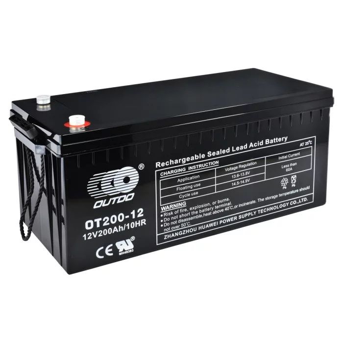 Акумулятор АКБ AGM 12V 200A OT200-12 OUTDO 2025р