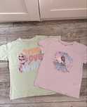 2pak koszulka hm 116 122 tshirt Elza Frozen Kraina lodu
