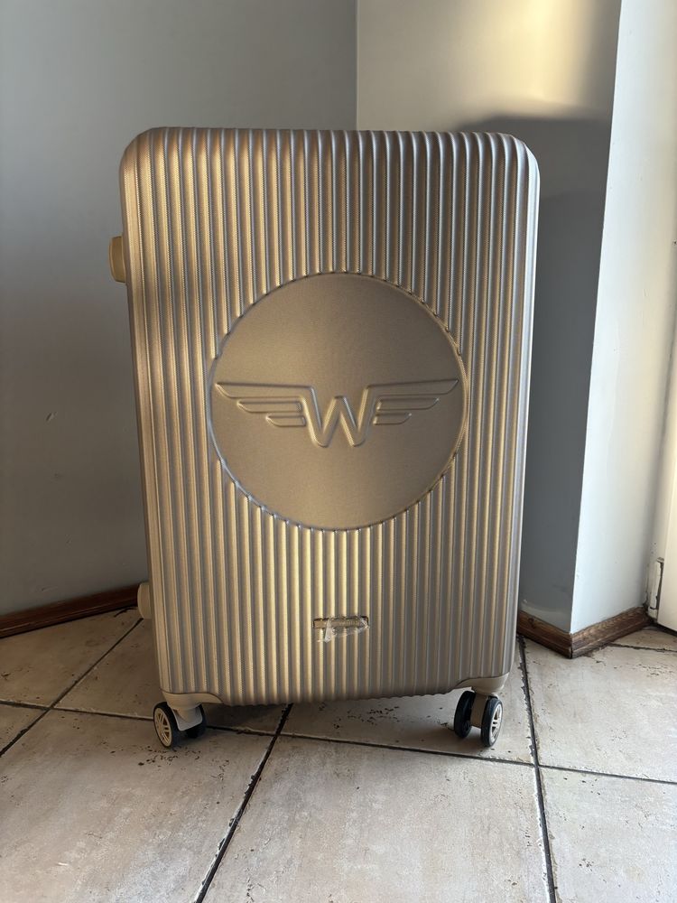 Zestaw walizek Wings Swallow SWL02-3 champagne 3 szt NOWE