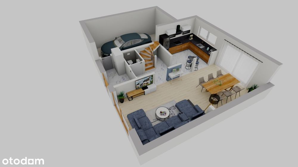 dom z dużym ogrodem pod Warszawą