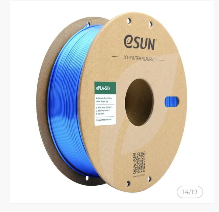 PLA SILK Azul beilhante