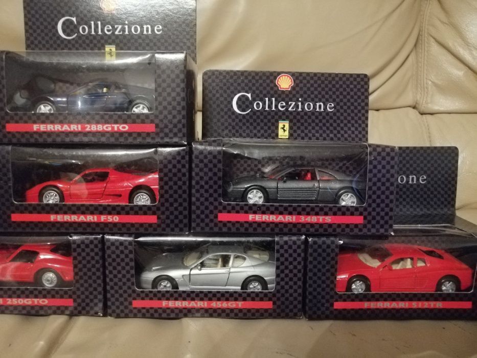 Coleccionador - 4 Carros Ferrari - Shell Collezione