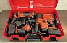 Zestaw Hilti NURON: TE 6-22, SF 4H-22, AG 4S-22, C 6-22, B 22-170 8Ah