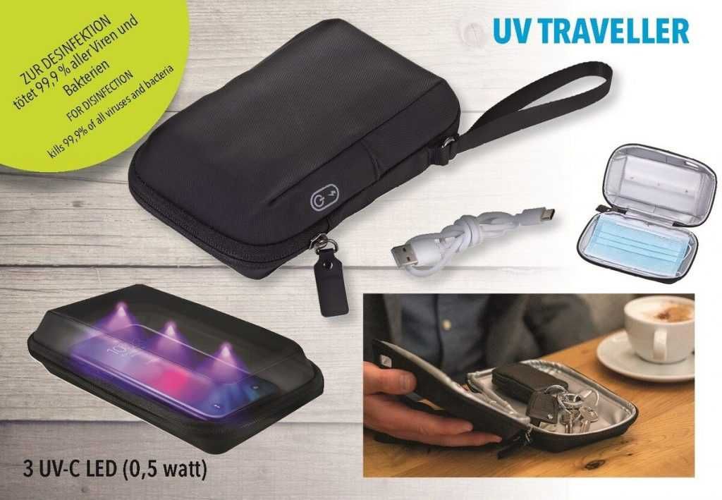 TROIKA nowe etui dezynfekujące UV-TRAVELLER sklep 317 zł