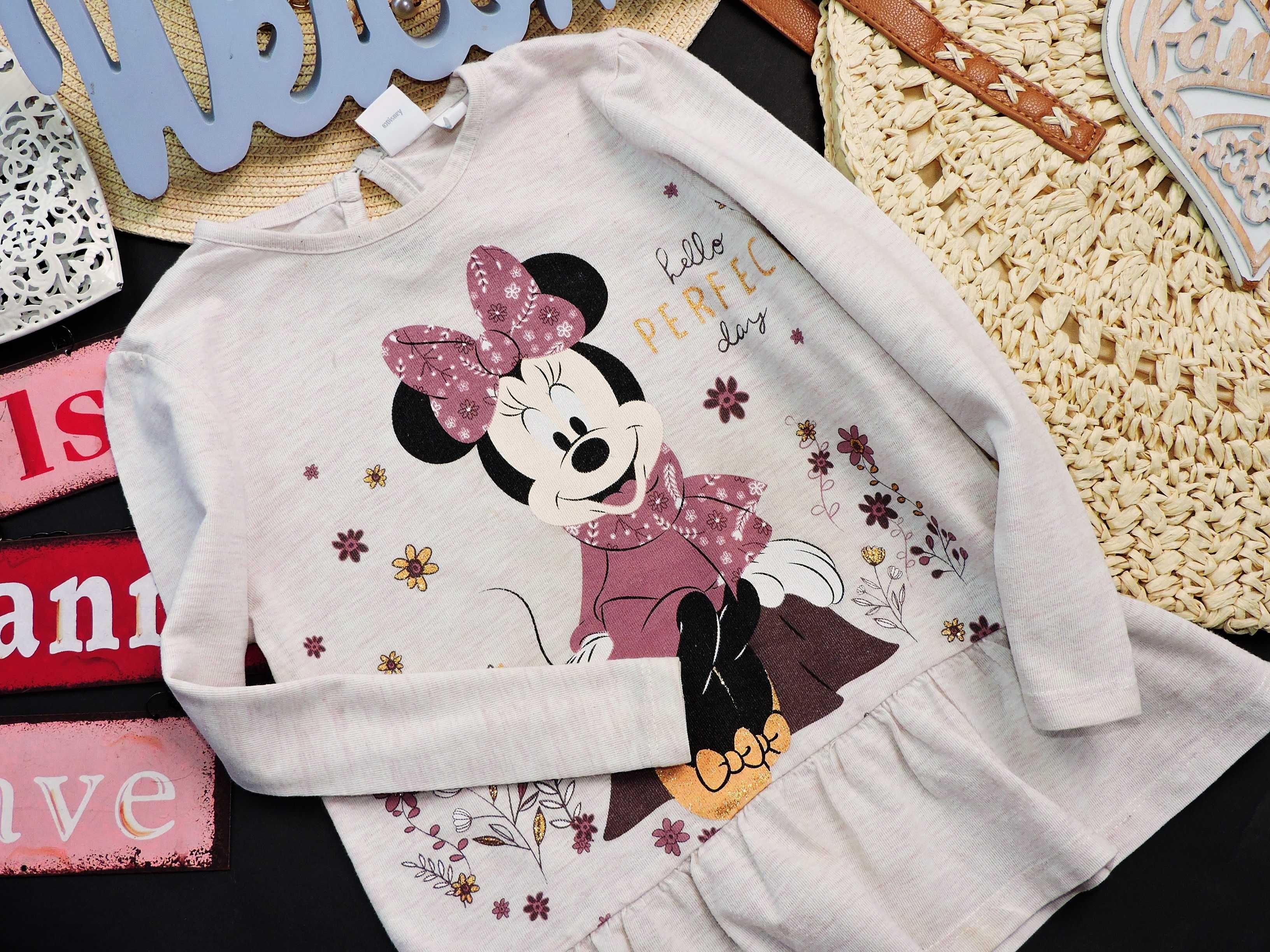 Disney - bluzeczka Myszka Minnie cekin r 98