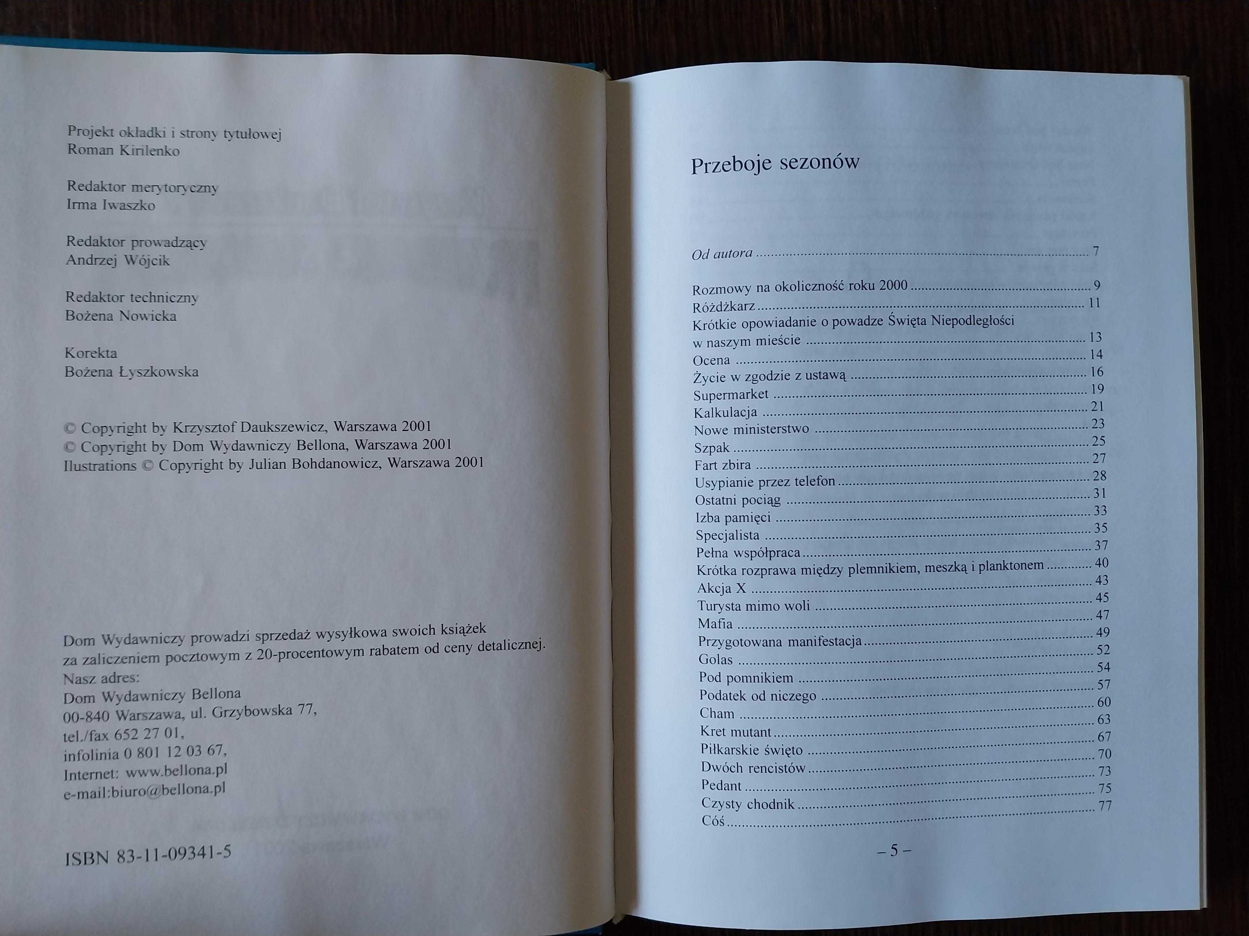 Krzysztof Daukszewicz – Przeboje sezonów
