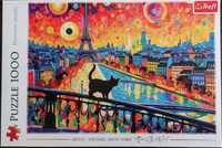 Puzzle Trefl 1000 - Kot w Paryżu