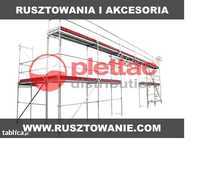 Rusztowanie Ramowe Fasadowe Plettac - Zestaw 108 m2 - NOWE Producent