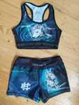 Damski rashguard Extreme Hobby, top i spodenki NOWY!!