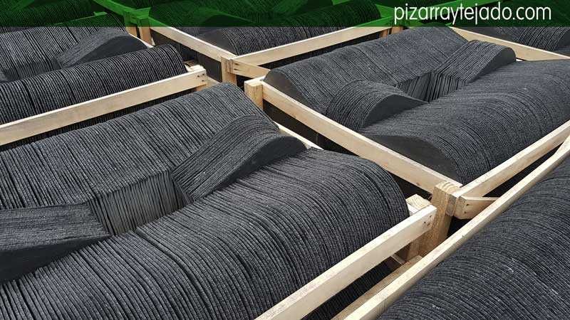 Łupek dachowy czarny dachówka kamień naturalny