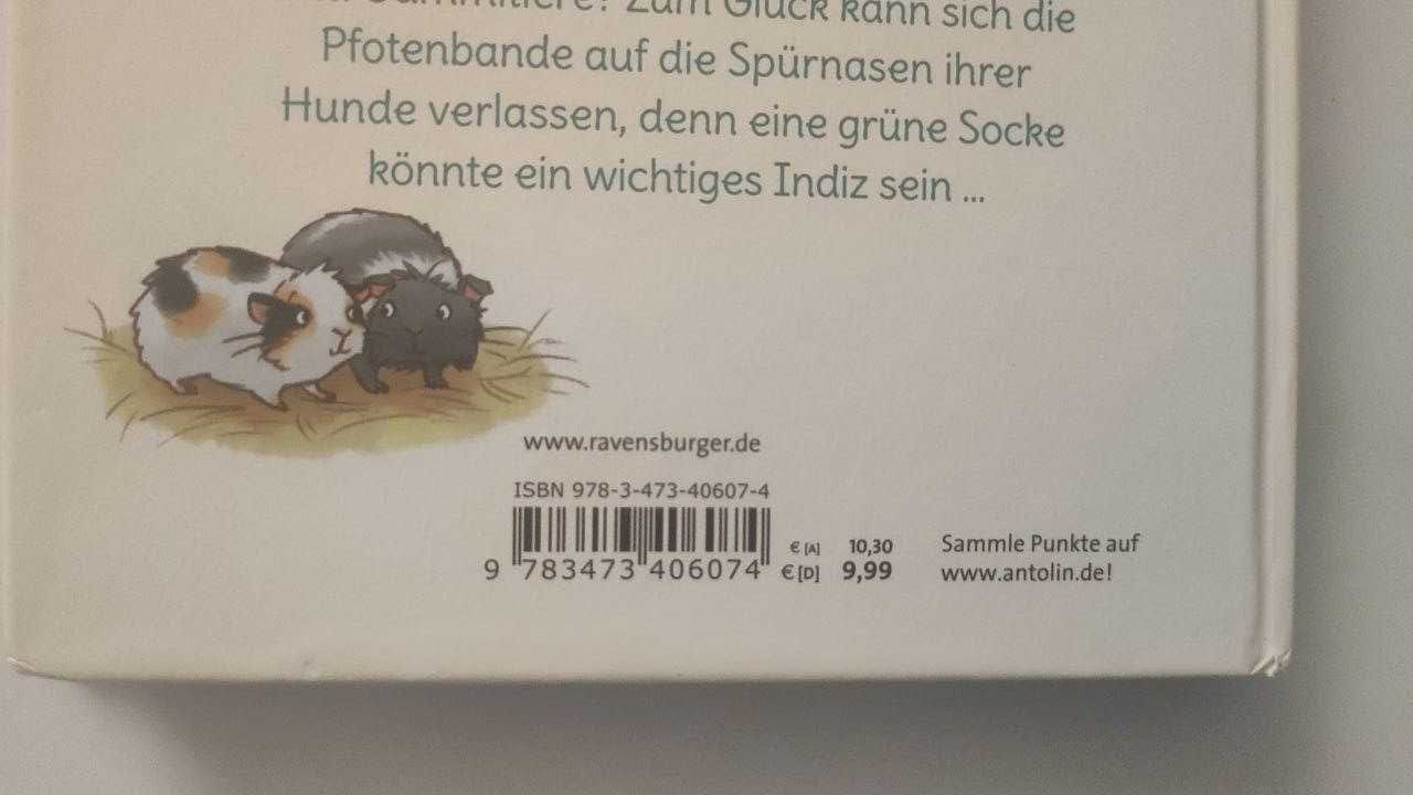 Die Pfotenbande  Kinderbuch Ravensburger