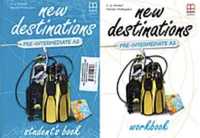 Книга та зошит анг мова  New Destinations A2 Pre-Intermediate