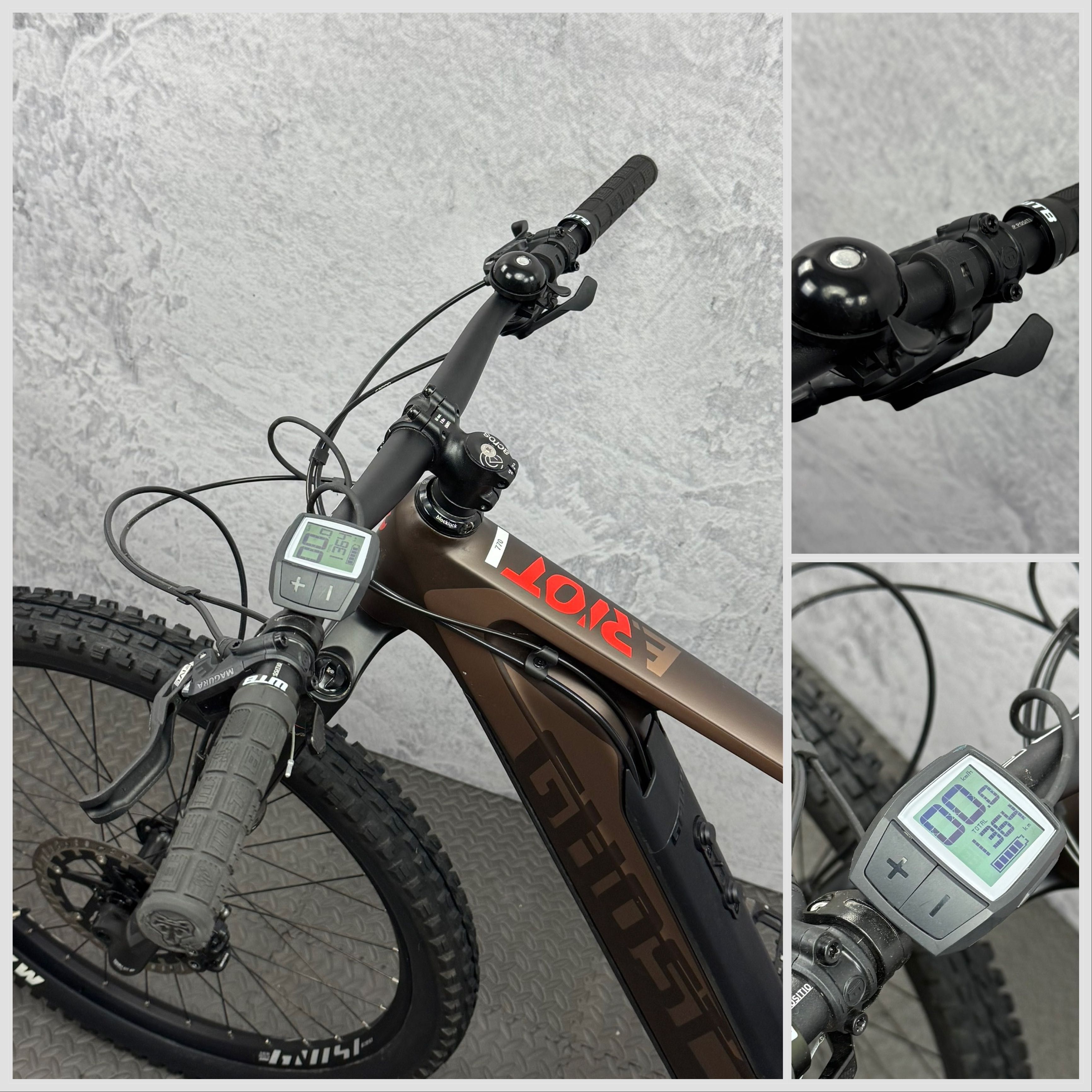 Rower Elektryczny MTB Full Ghost E-Riot Trail Advanced Carbon Bosch CX