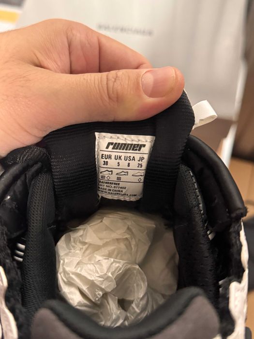 Buty Runner damskie czarne, rozmiar 38