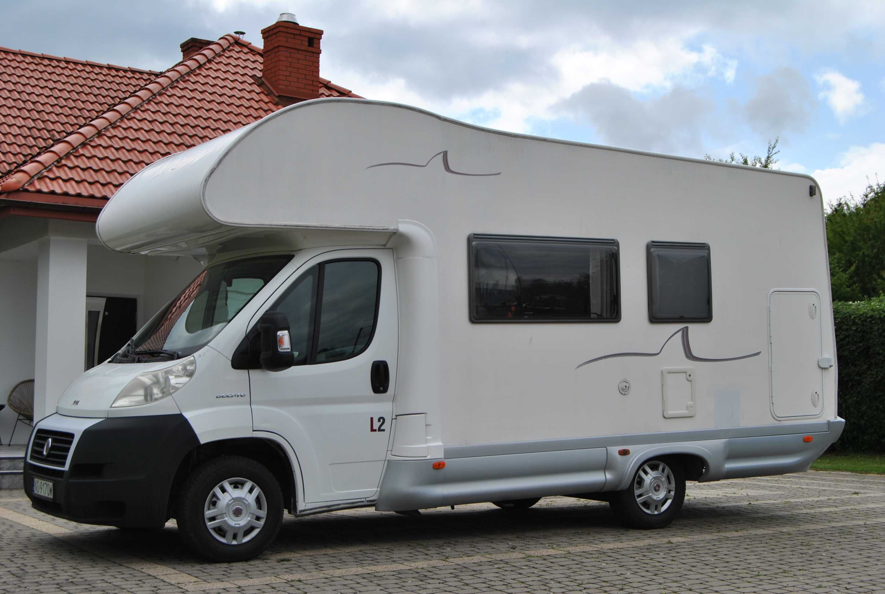 FIAT DUCATO 2.3 KAMPER 6osób! Duża łazienka Przebieg 64000km! Zadbany!