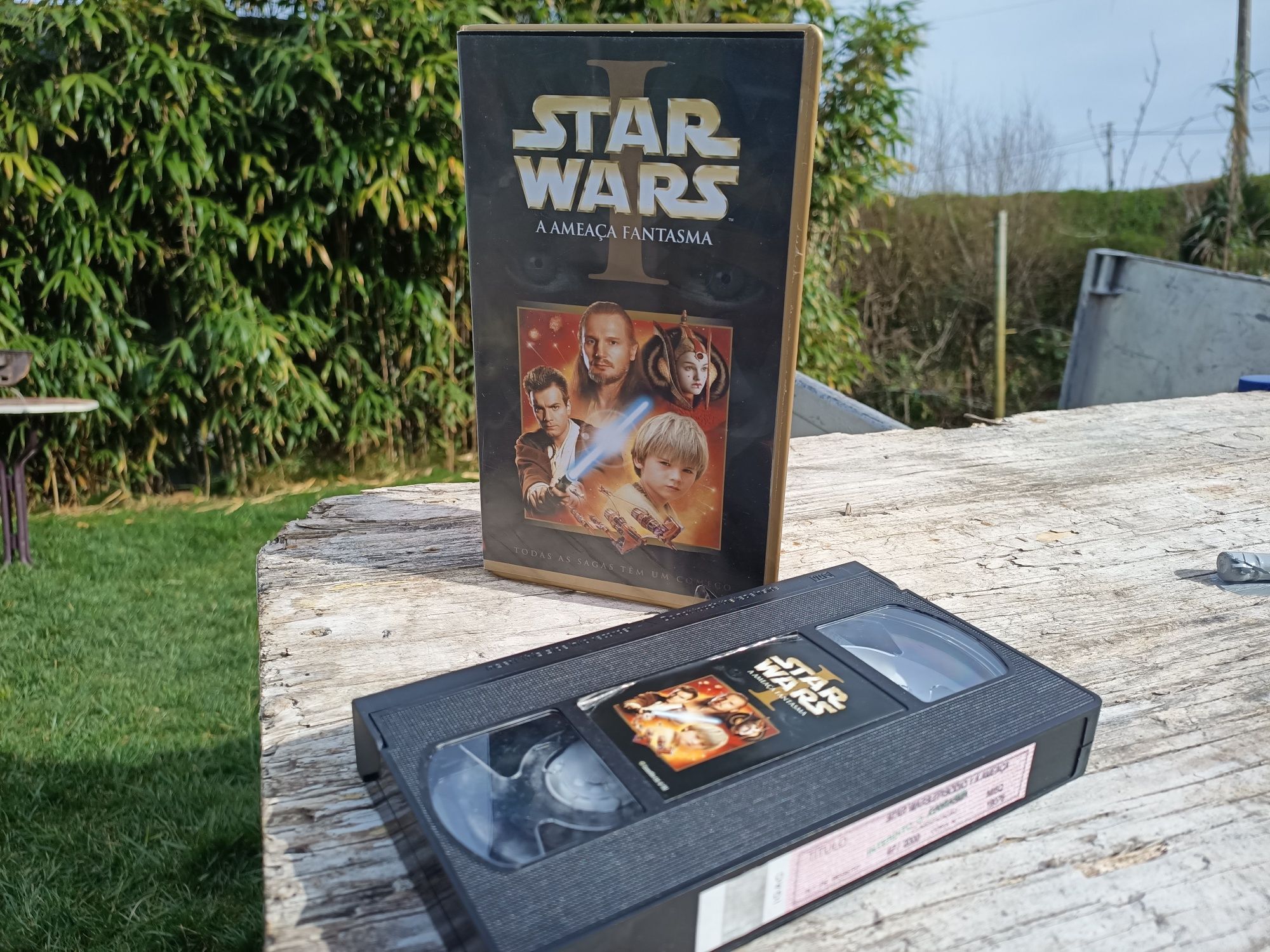 Star wars a ameaça fantasma I em vhs