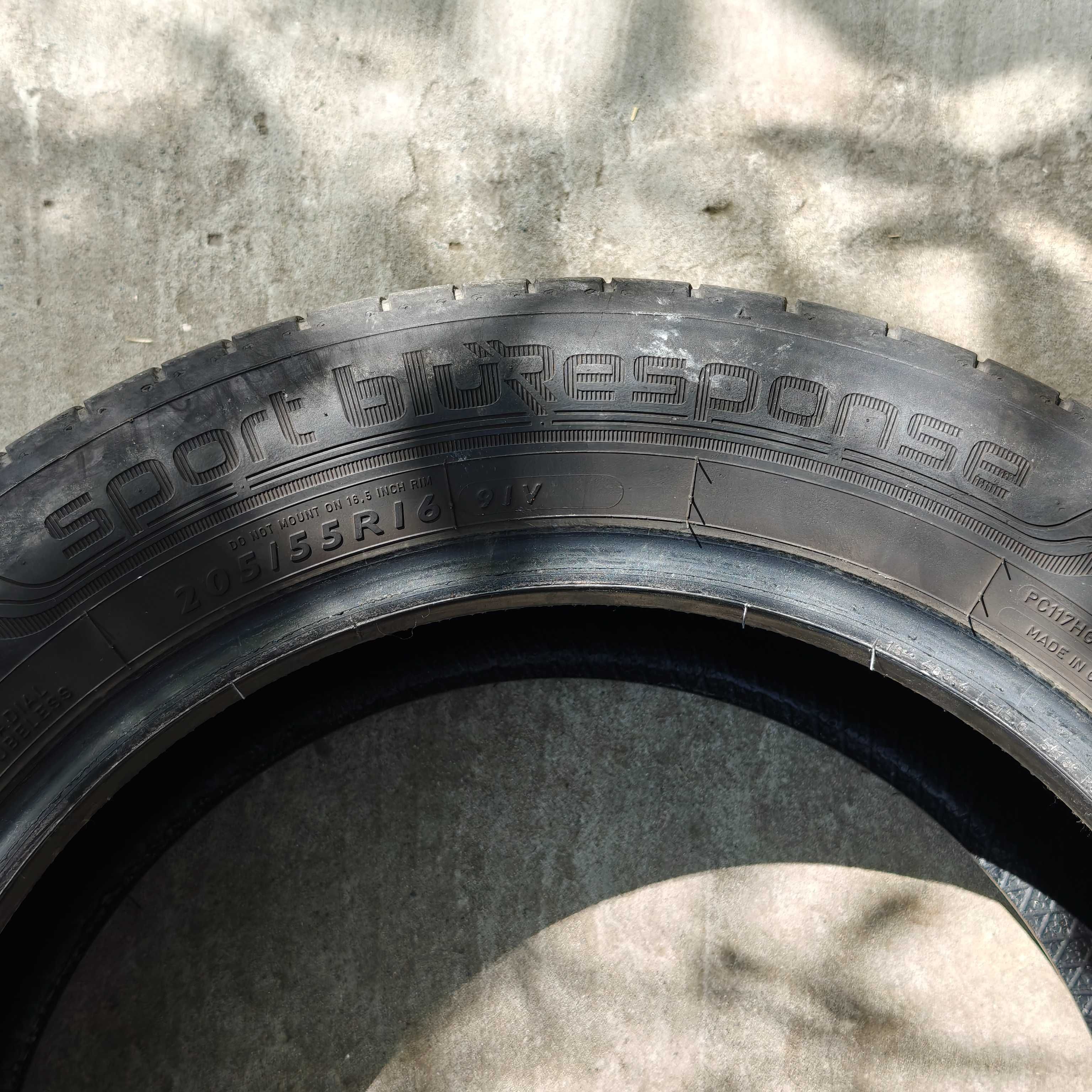 Летние шины Dunlop Sport Blue Response 205/55 R16 91V