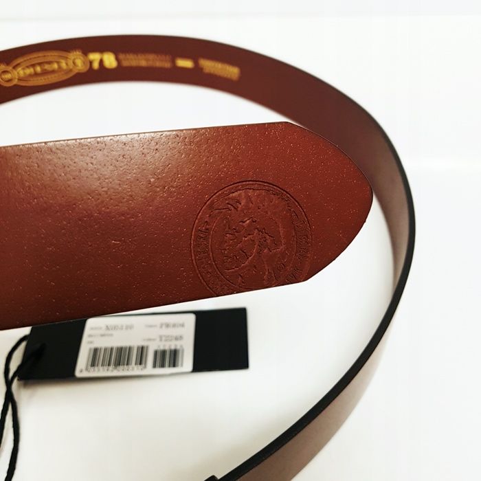 Pasek Diesel leather 100%, rozm. 36 (90 cm), NOWY, UNIKAT!