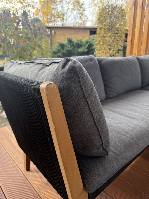 Meble ogrodowe, naroznik