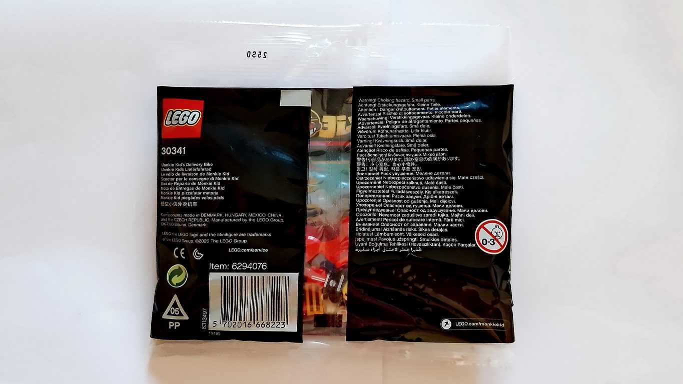 Lego 30341 Monkie Kid's Delivery Bike polybag selado