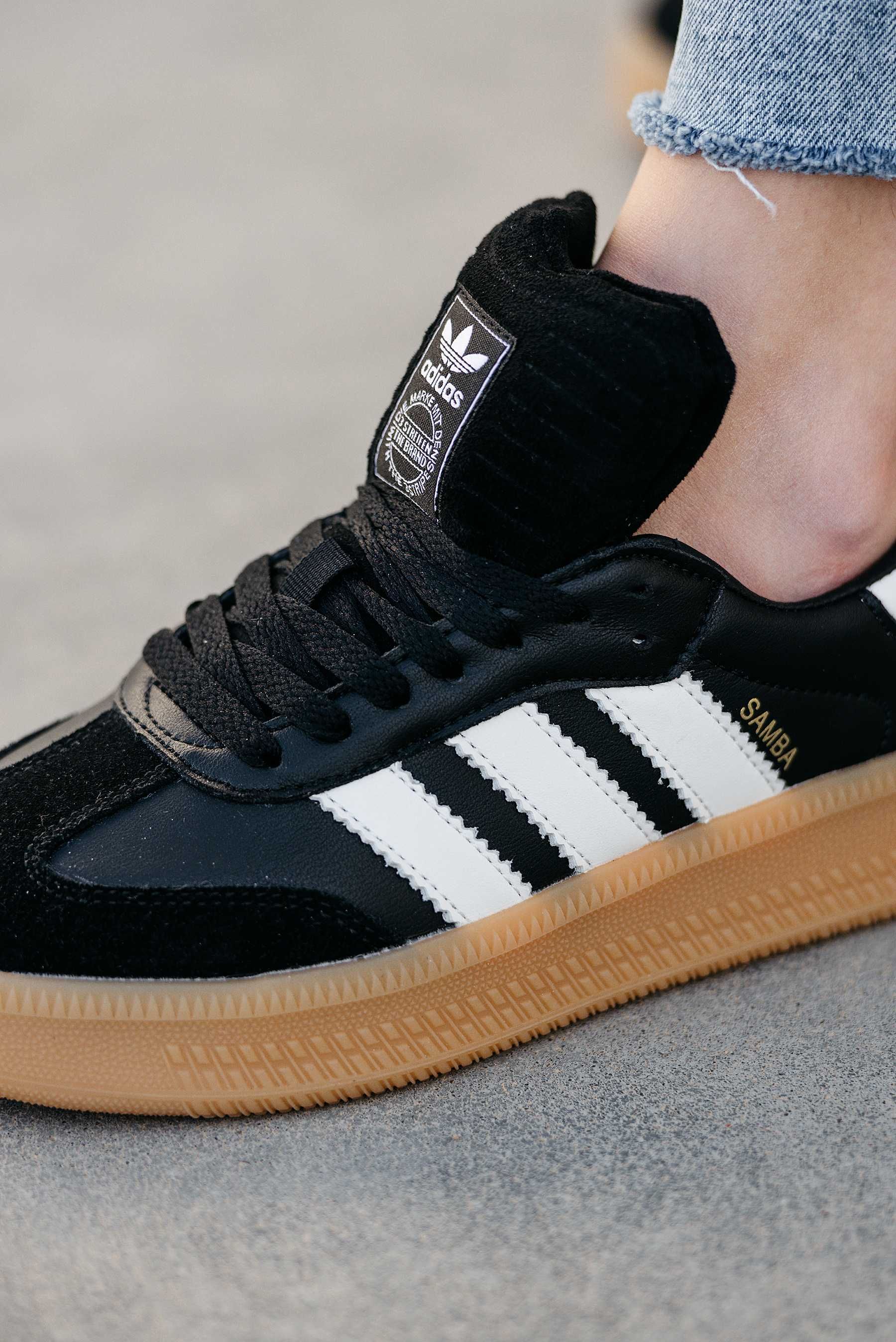 Кроссовки Adidas Samba XLG Black/White