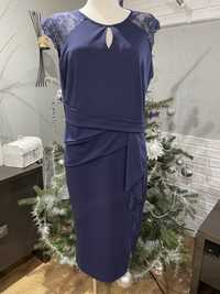 Sukienka falbana maskująca wesele studniówka grace karin XL